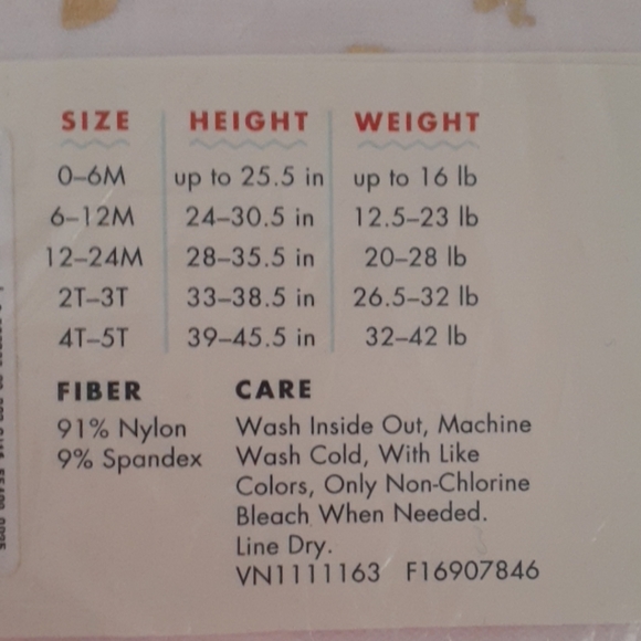 Opaque tights 2T-3T - Picture 5 of 5